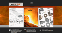 Desktop Screenshot of metallinkbrasil.com.br